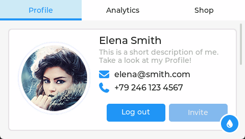 Widgets demo