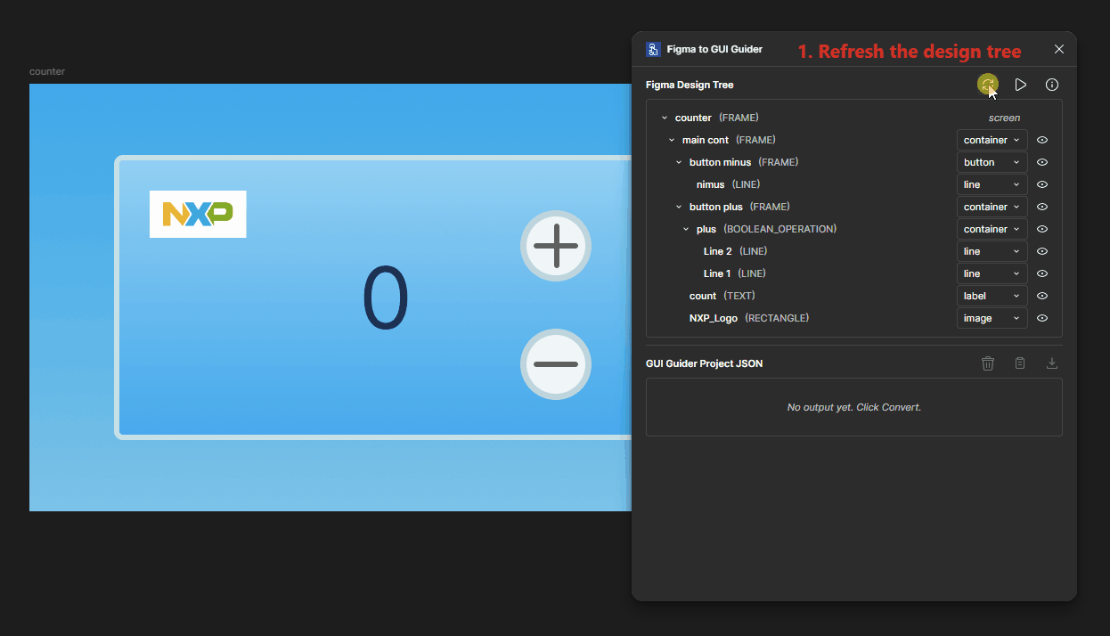 Figma to GUI Guider config guide