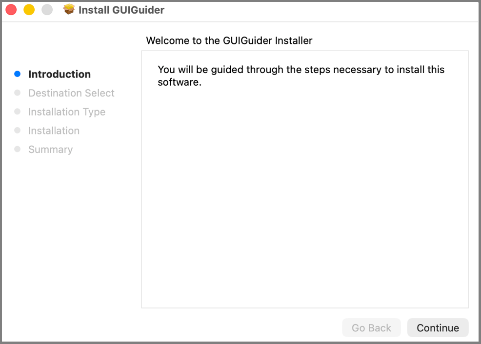 Install GUI Guider