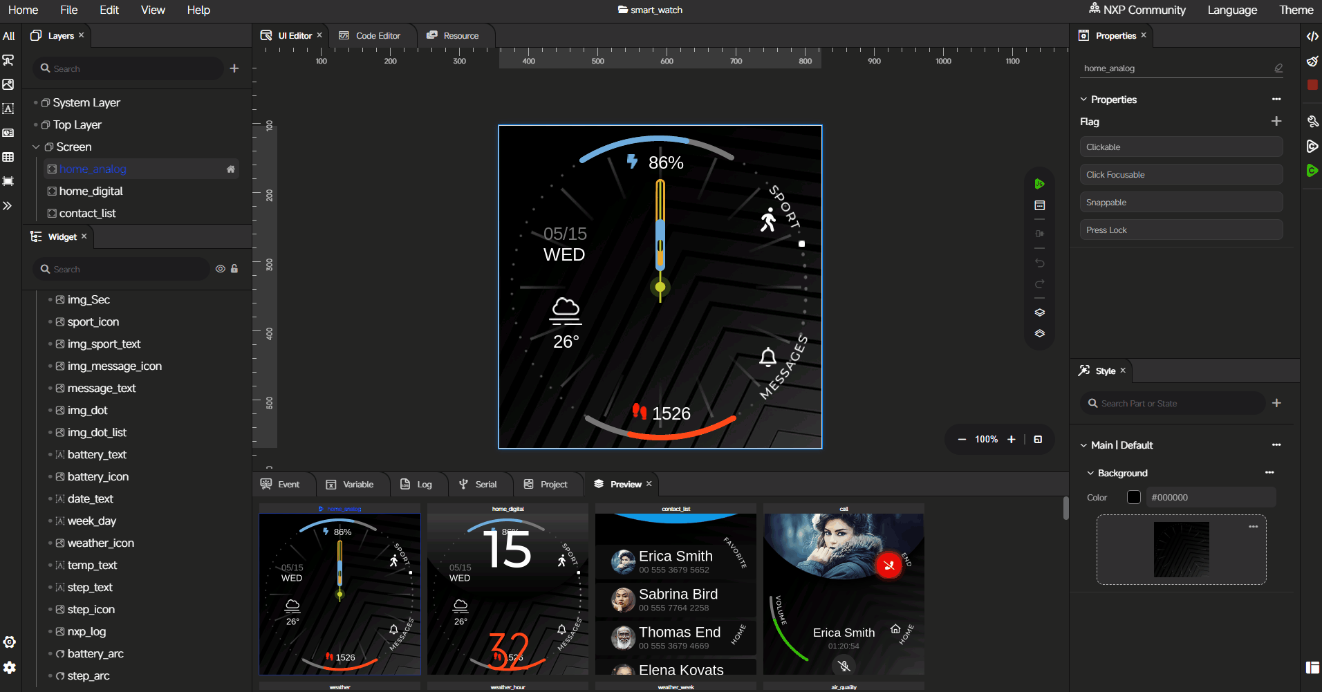 Preview workflow demo