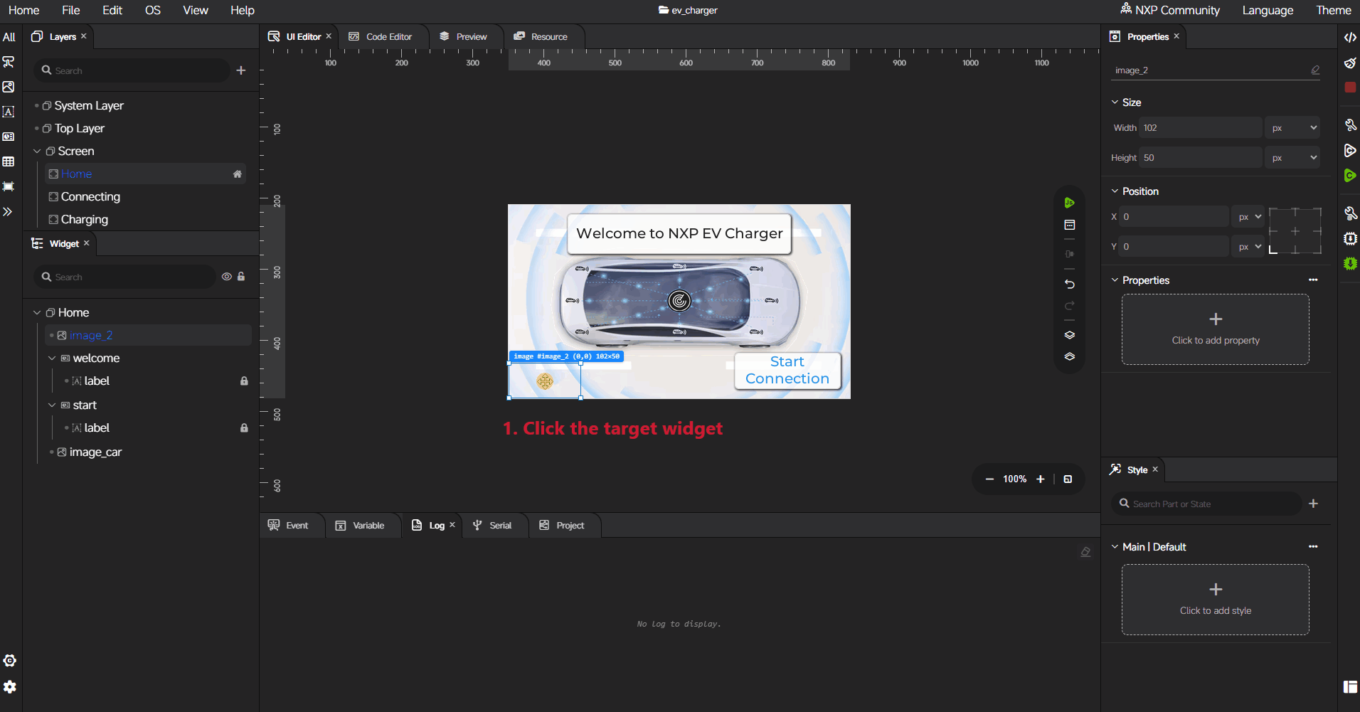 Properties workflow demo