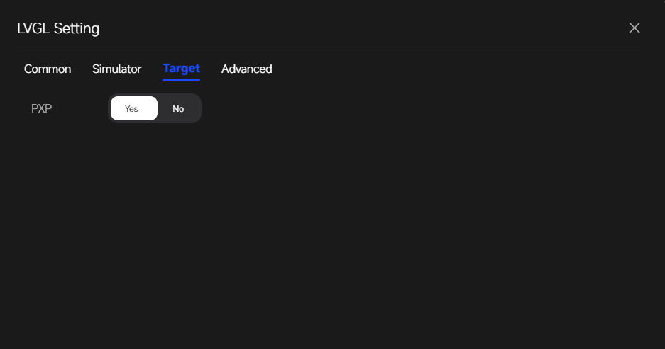 Enable PXP