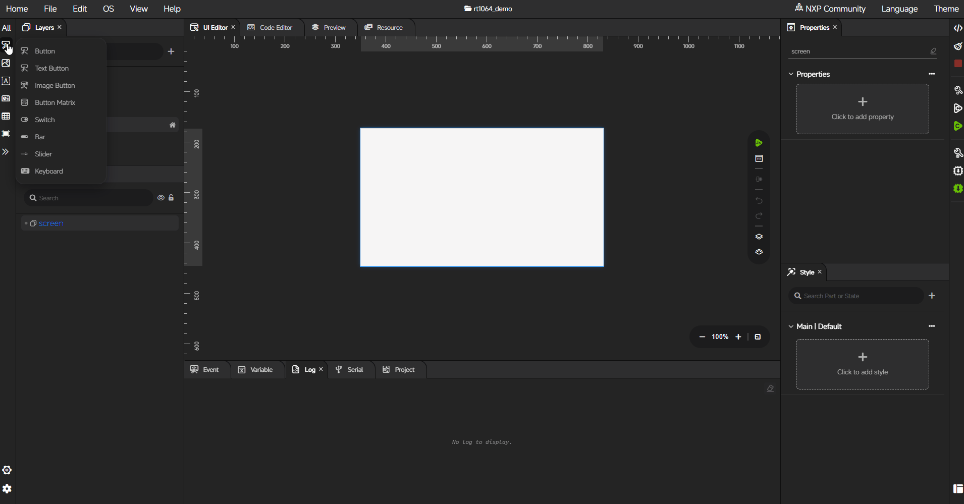 Design a Simple UI demo