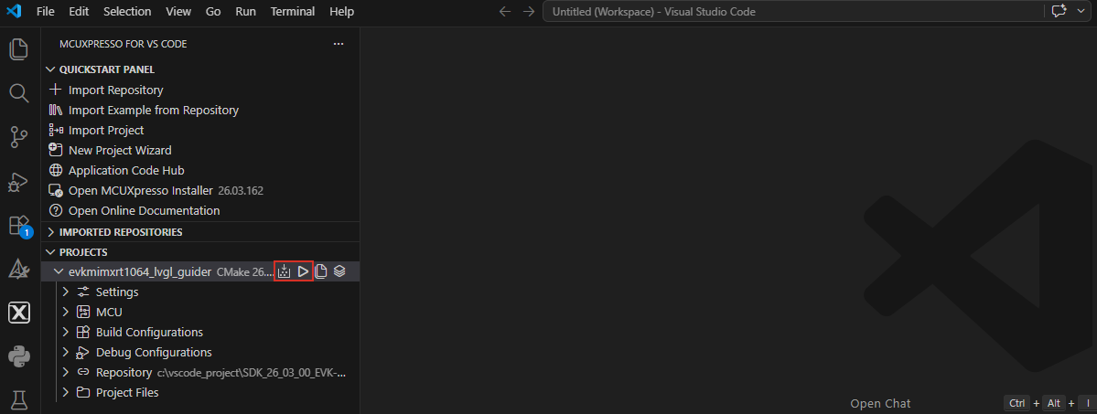 Start a debug session