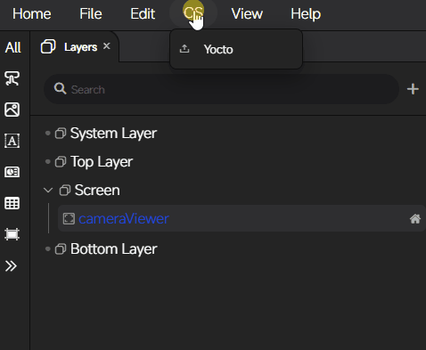 Export the Yocto layer