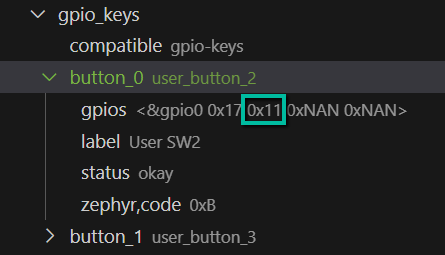 Button Node Properties