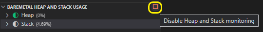 Heap Stack Disable