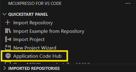 Open Application Code Hub