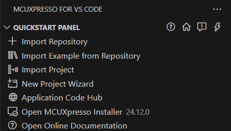 MCUXpresso for VS Code