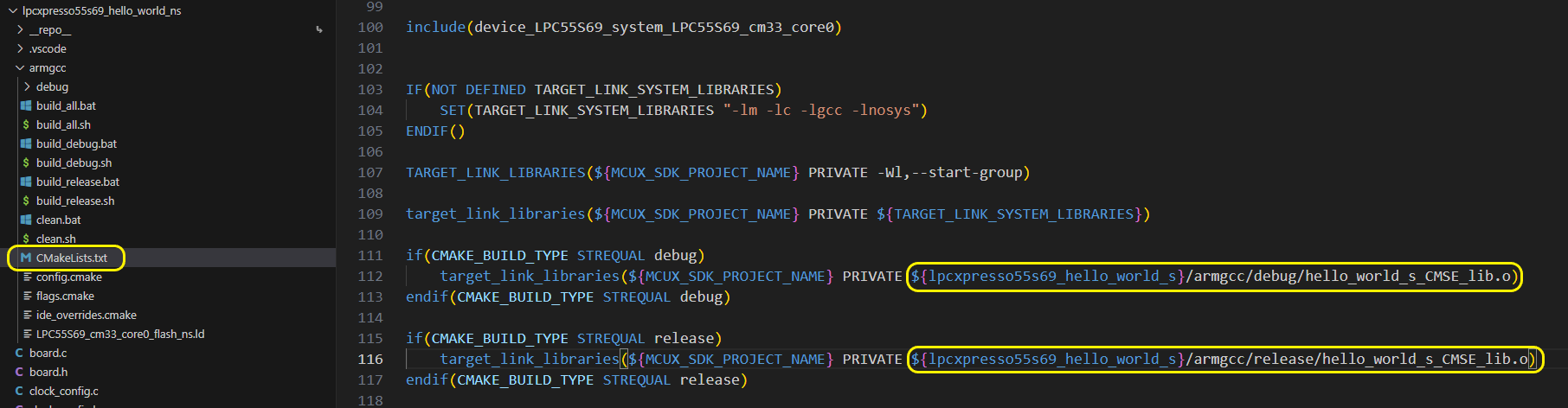 TrustZone Secure Gateway Import