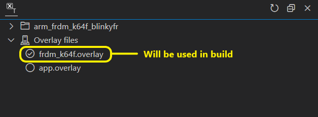 Multiple overlay files
