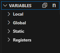 VARIABLES View