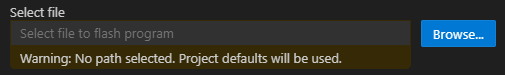 Select file field