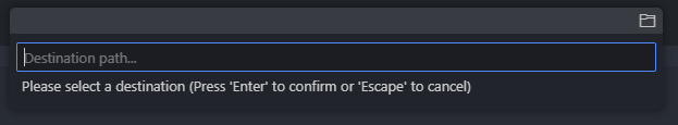 MCUXpresso IDE Import Multiple Projects destination