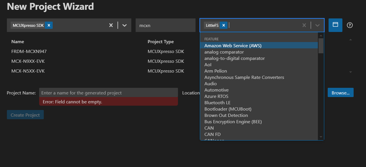 NPW filtering