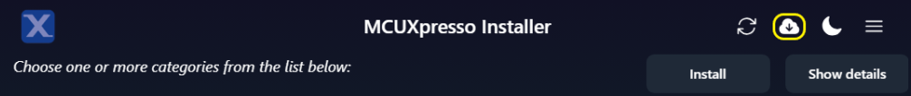 Update button