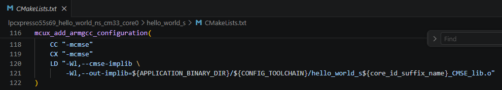 TrustZone Implib