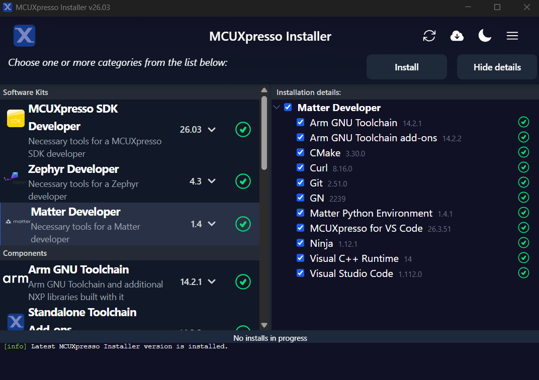 MatterInstaller
