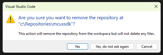 Remove repository