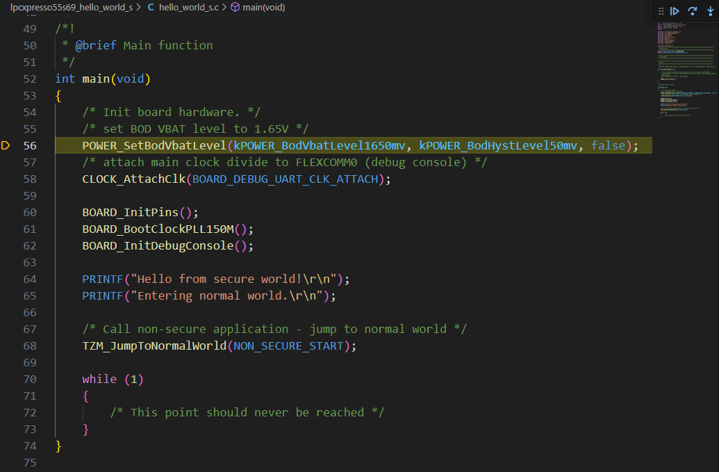TrustZone DebugMode