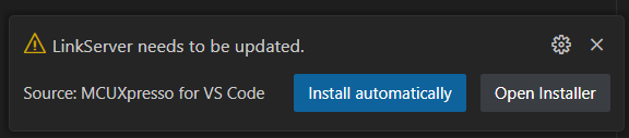 Installation prompt