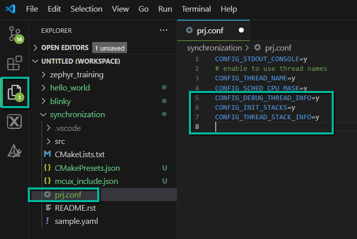 CONFIG Values