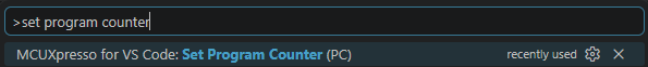 setpc command palette