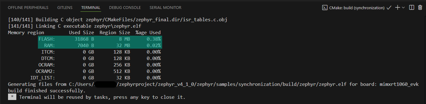 Build Output Results