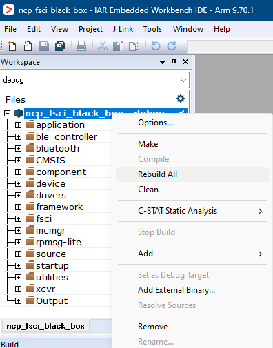Build NCP FSCI Blackbox application
